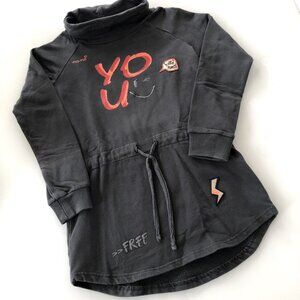 Trendy Kids Dress in Charcoal Gray by [Brand]